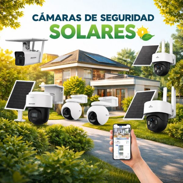 Cámaras de seguridad solares